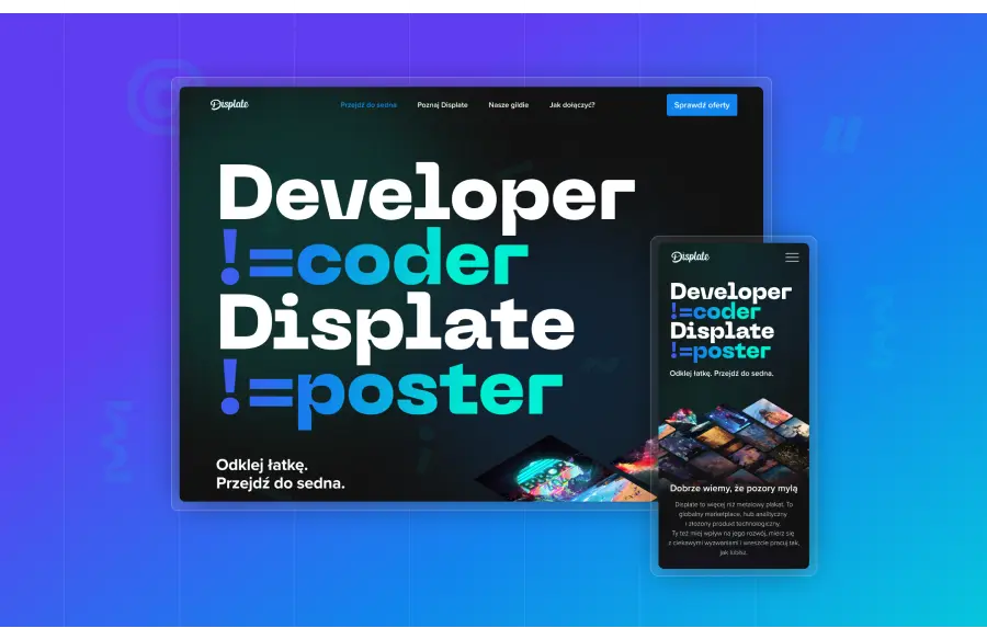 Displate (Landing Page)
