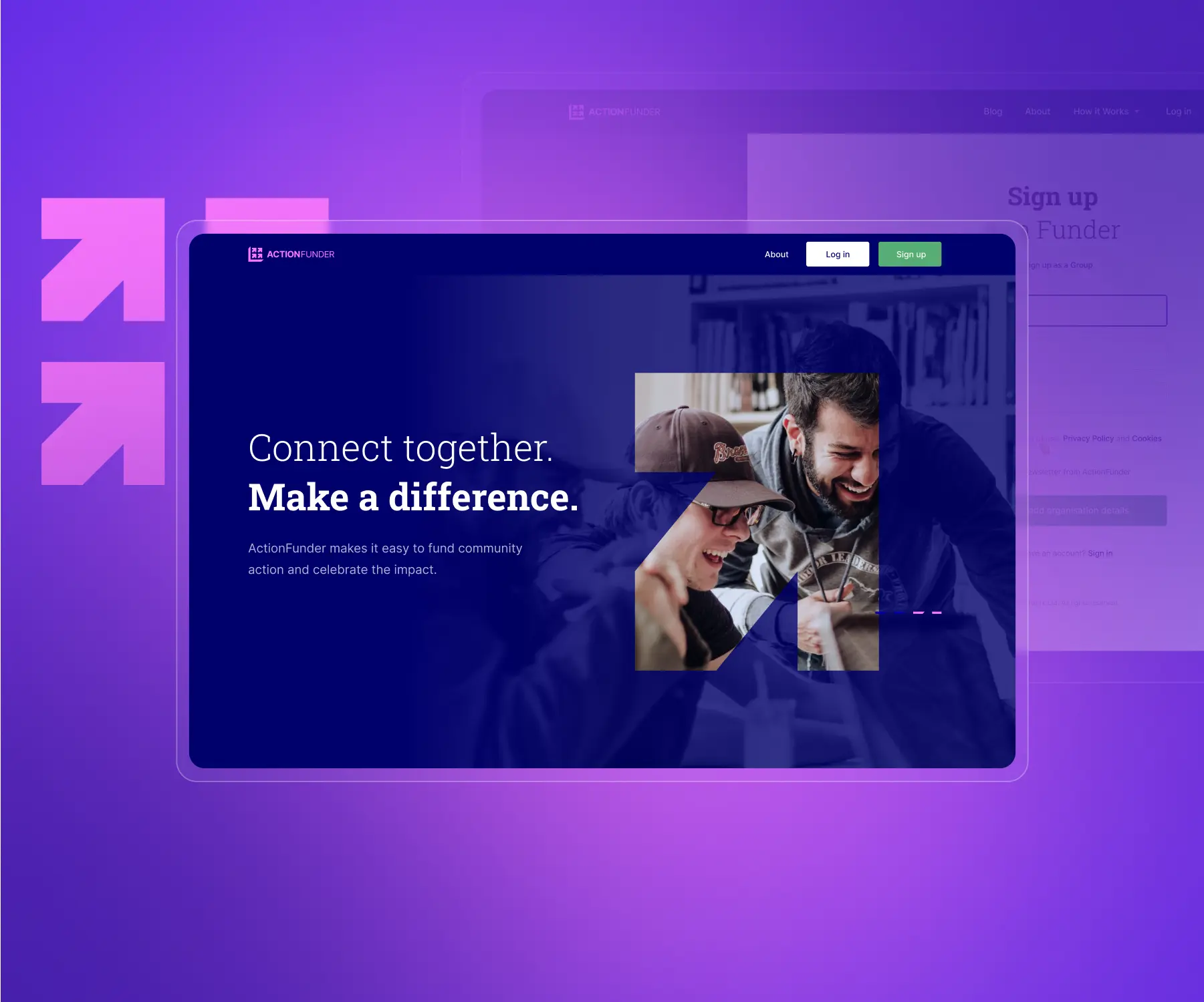 ActionFunder case study image