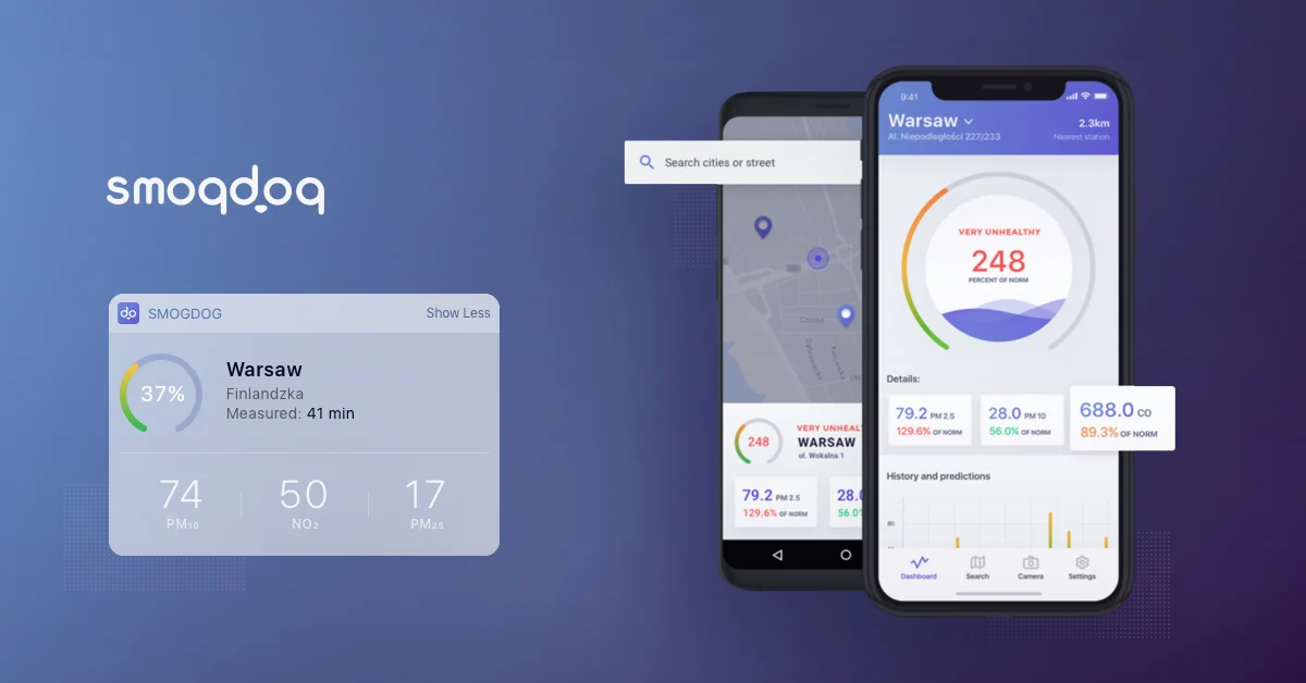 Building an air pollution tracker app: The UX journey