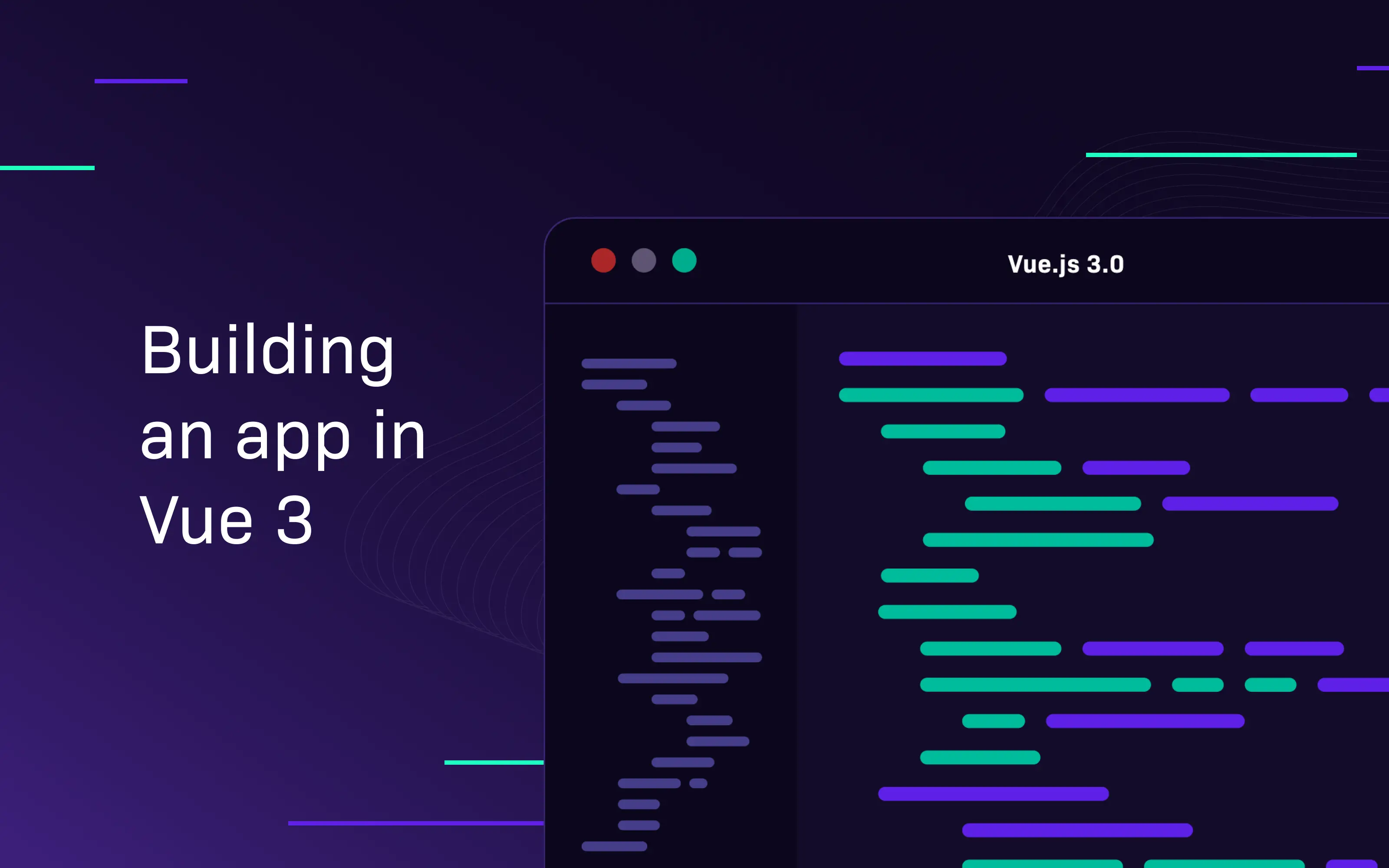 Vue 3 for developers - learning through building a real app